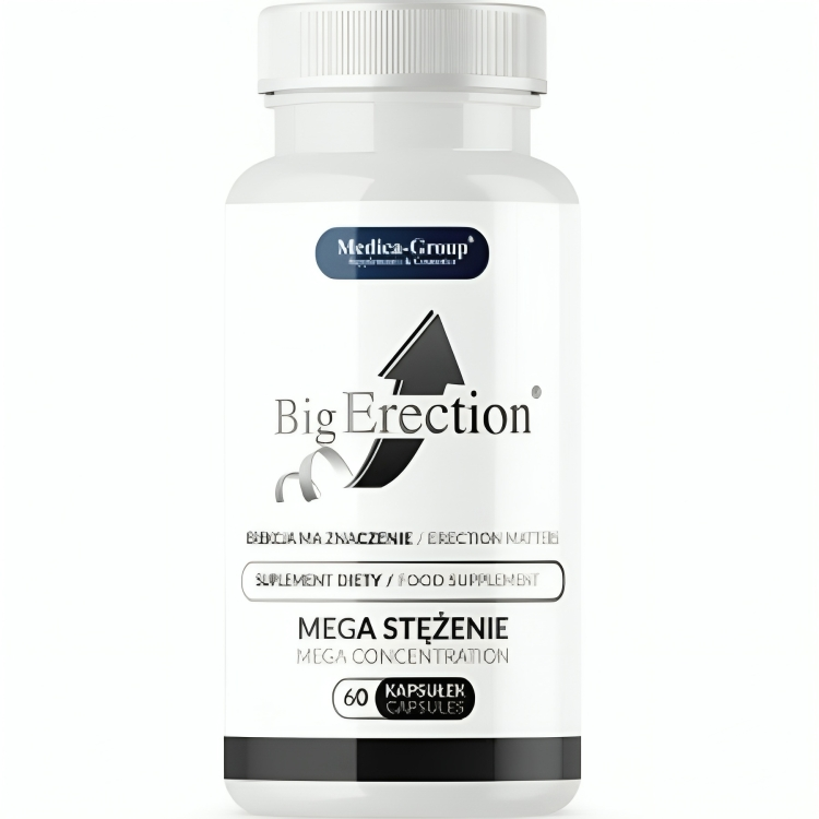 MEDICA GROUP - BIG ERECTION ENHANCER FOR MEN 60 CAPSULES - NOCTURNA DESIRES