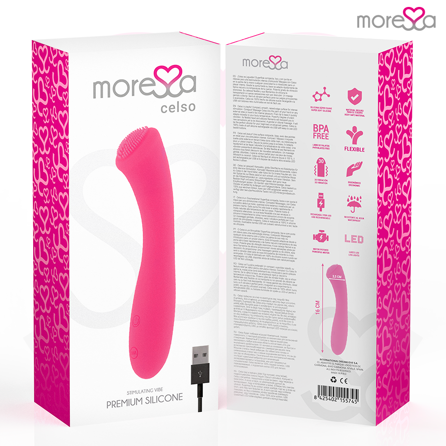 MORESSA - CELSO PREMIUM SILICONE RECHARGEABLE - NOCTURNA DESIRES