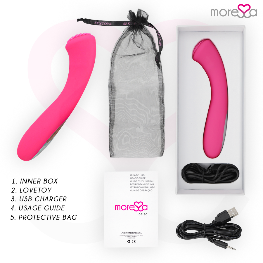 MORESSA - CELSO PREMIUM SILICONE RECHARGEABLE - NOCTURNA DESIRES