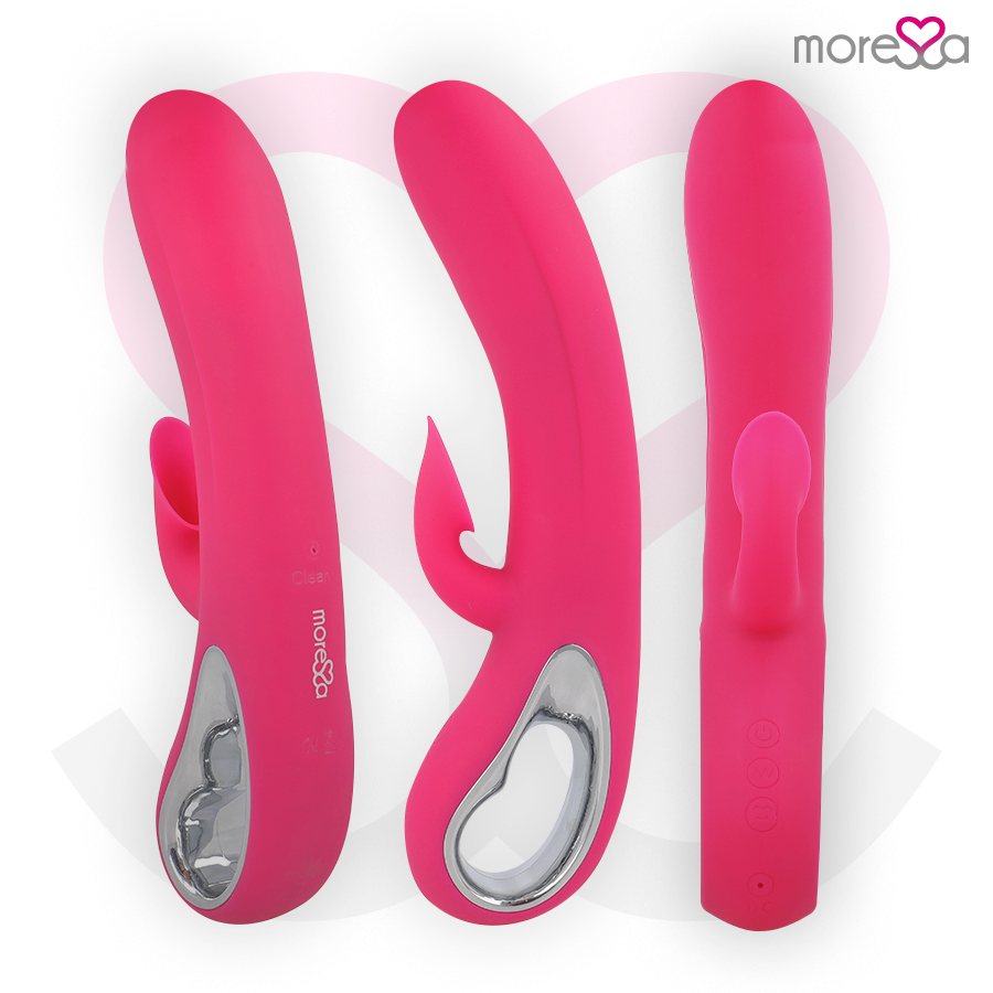 MORESSA - DUSTIN CLITORAL SUCTION AND POWERFUL VIBRATION PREMIUM SILICONE RECHARGEABLE - NOCTURNA DESIRES