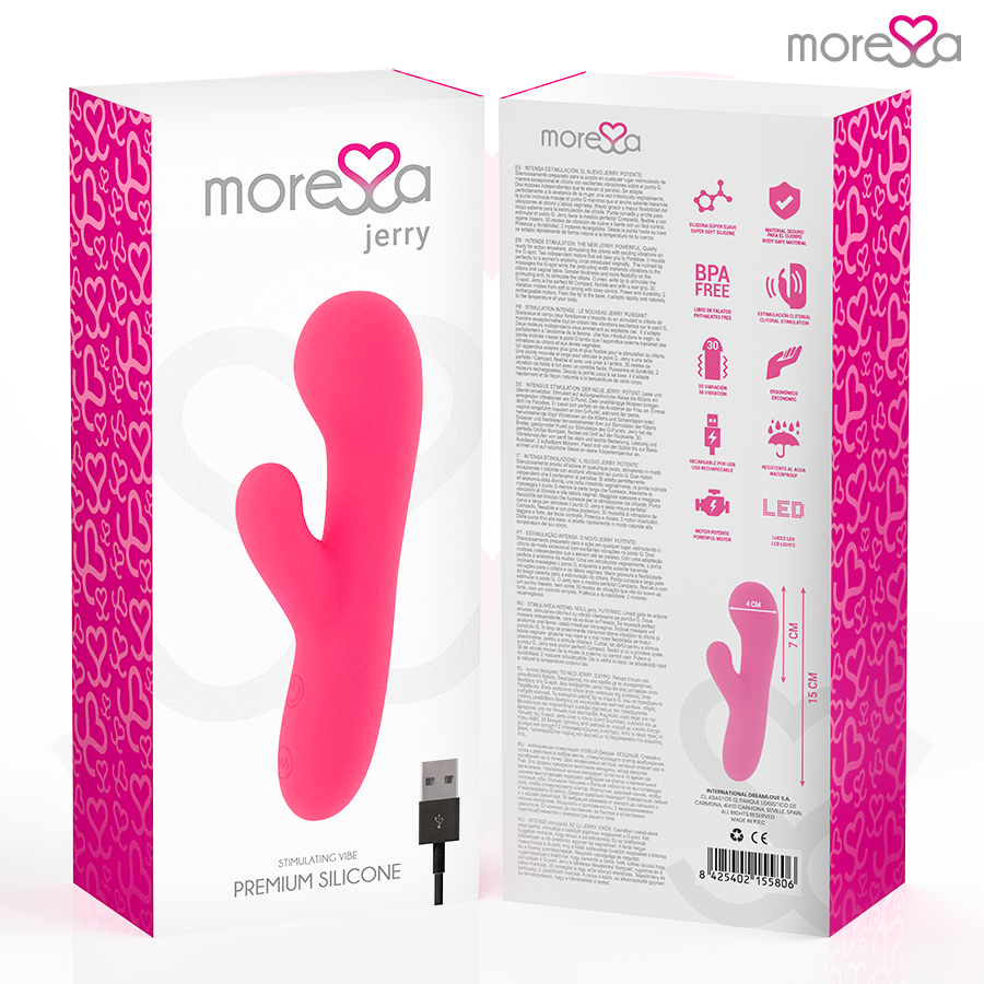 MORESSA - JERRY PREMIUM SILICONE RECHARGEABLE - NOCTURNA DESIRES