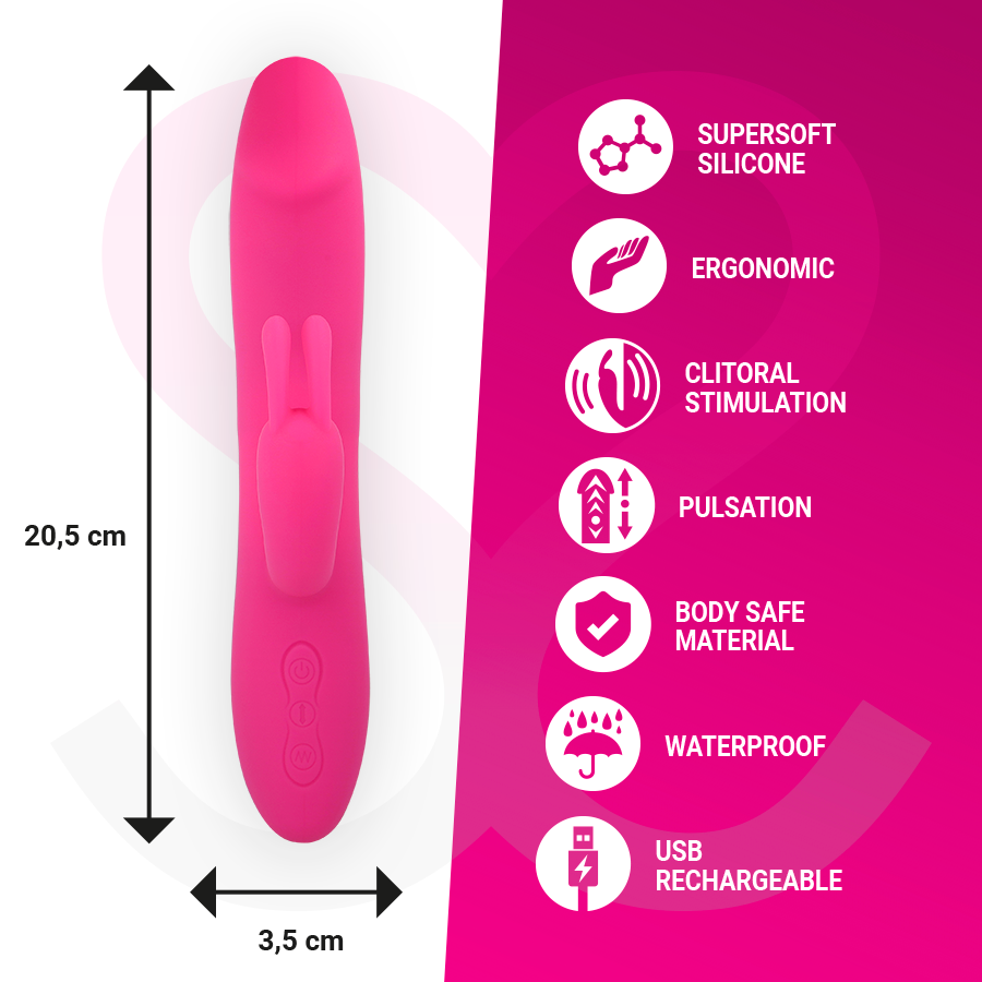 MORESSA - MOLLY PREMIUM SILICONE RECHARGEABLE - NOCTURNA DESIRES