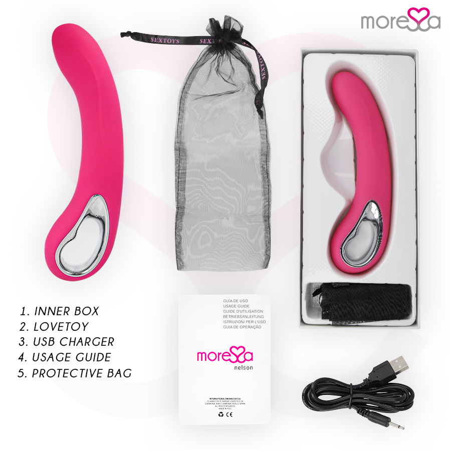 MORESSA - NELSON PREMIUM SILICONE RECHARGEABLE - NOCTURNA DESIRES