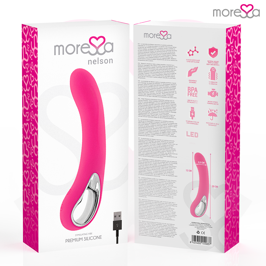MORESSA - NELSON PREMIUM SILICONE RECHARGEABLE - NOCTURNA DESIRES