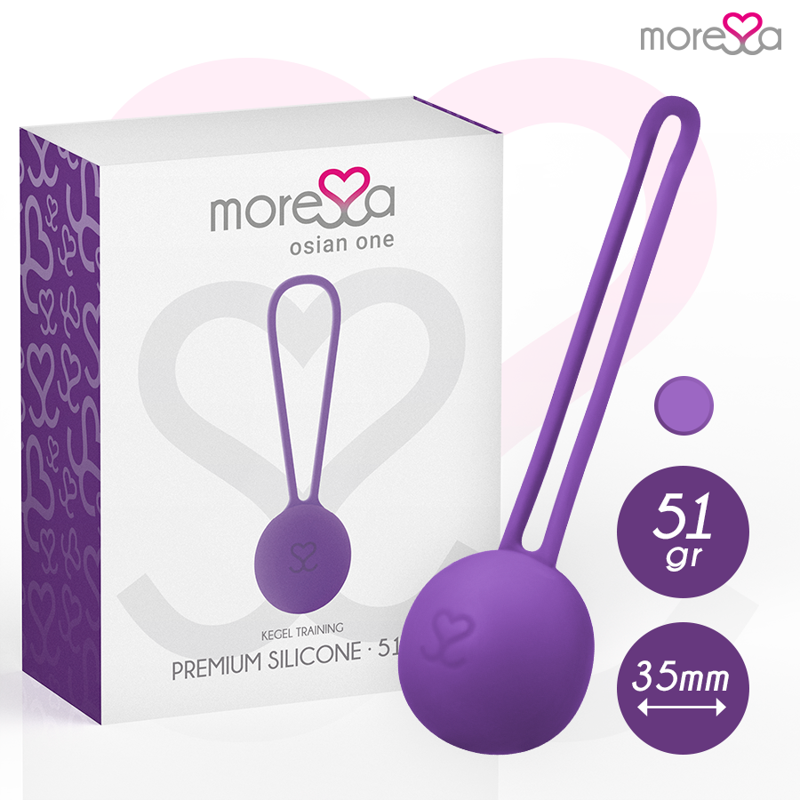 MORESSA - OSIAN ONE PREMIUM LILAC SILICONE - NOCTURNA DESIRES