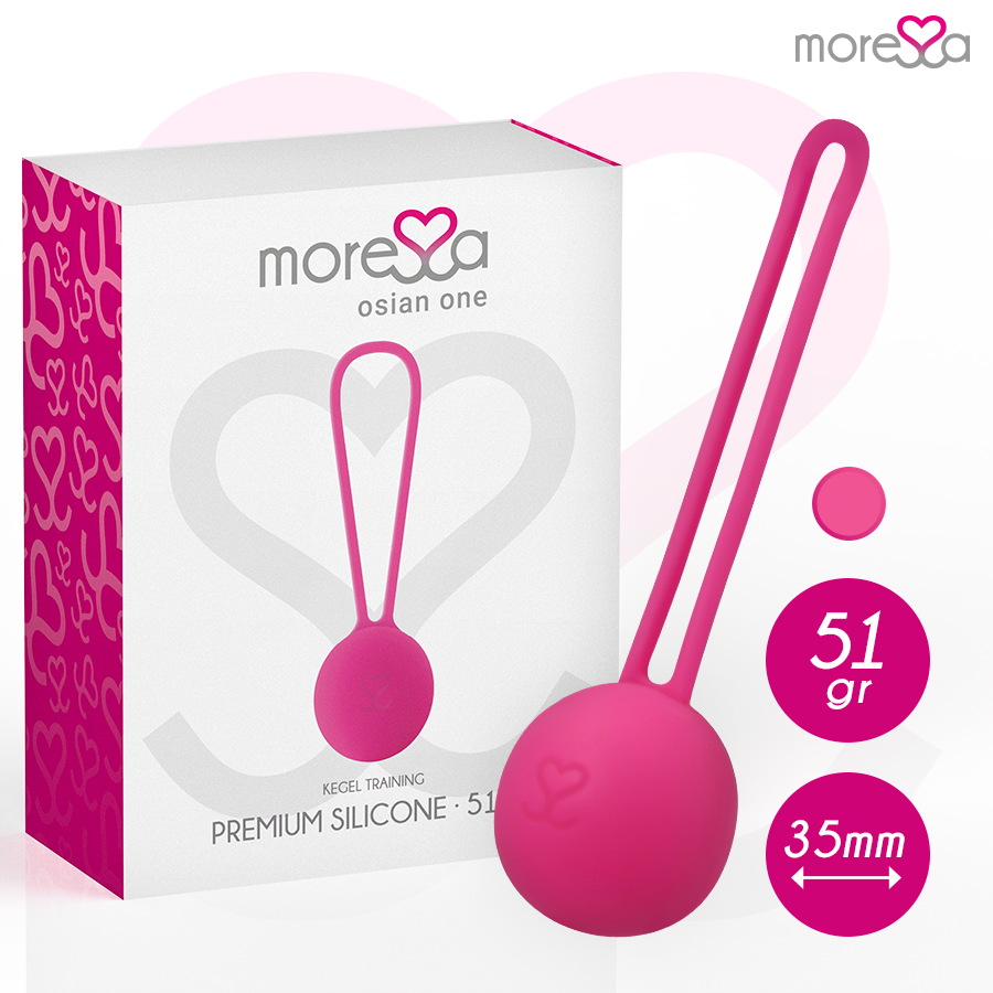 MORESSA - OSIAN ONE PREMIUM SILICONE PINK - NOCTURNA DESIRES