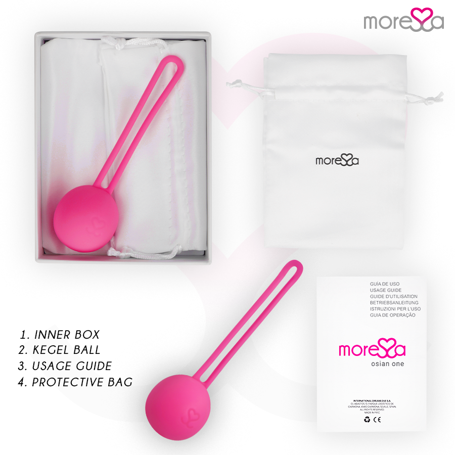 MORESSA - OSIAN ONE PREMIUM SILICONE PINK - NOCTURNA DESIRES