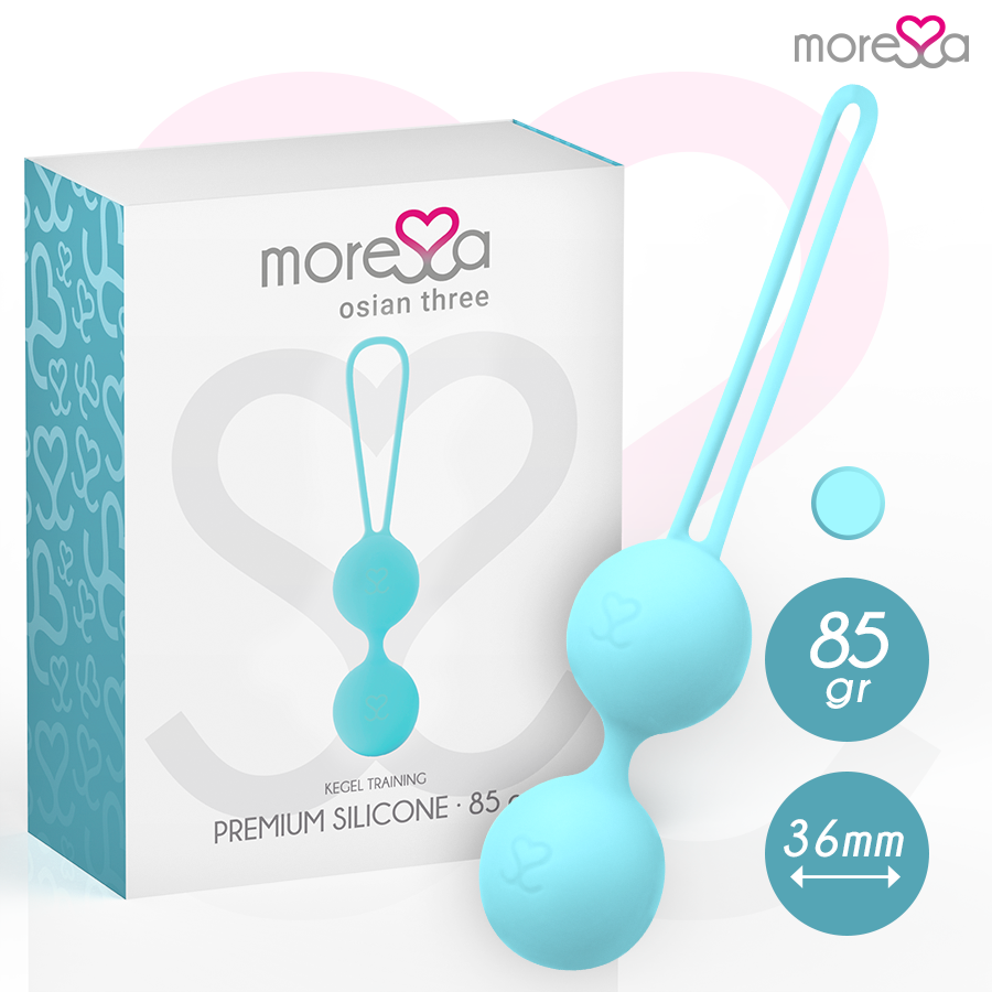 MORESSA - OSIAN THREE PREMIUM TURQUOISE SILICONE - NOCTURNA DESIRES