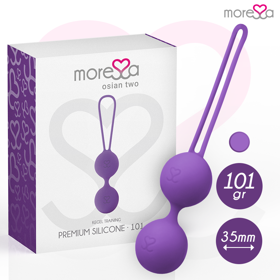 MORESSA - OSIAN TWO PREMIUM LILAC SILICONE - NOCTURNA DESIRES