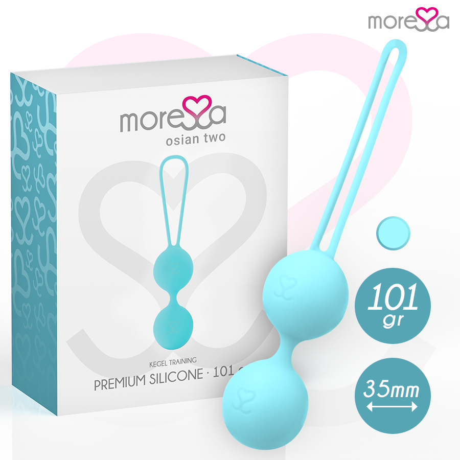MORESSA - OSIAN TWO PREMIUM TURQUOISE SILICONE - NOCTURNA DESIRES