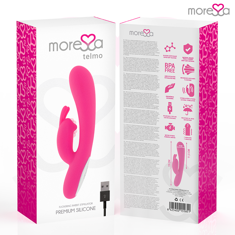 MORESSA - TELMO PREMIUM SILICONE RECHARGEABLE - NOCTURNA DESIRES