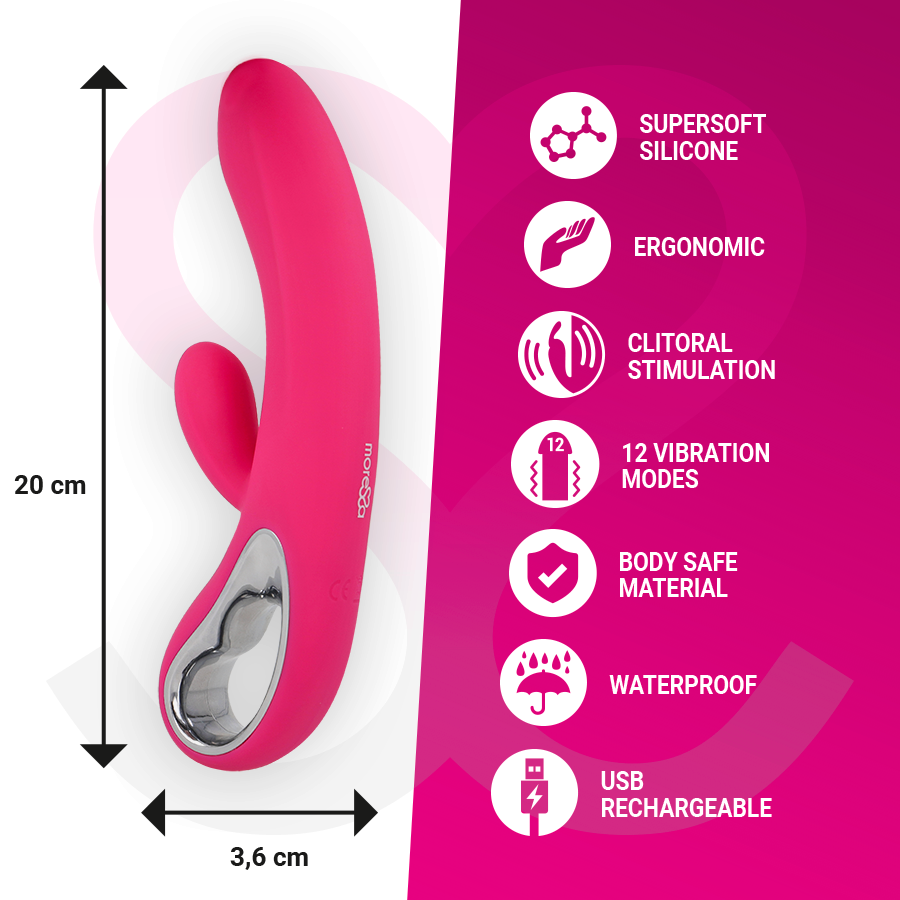 MORESSA - TROY PREMIUM SILICONE RECHARGEABLE - NOCTURNA DESIRES