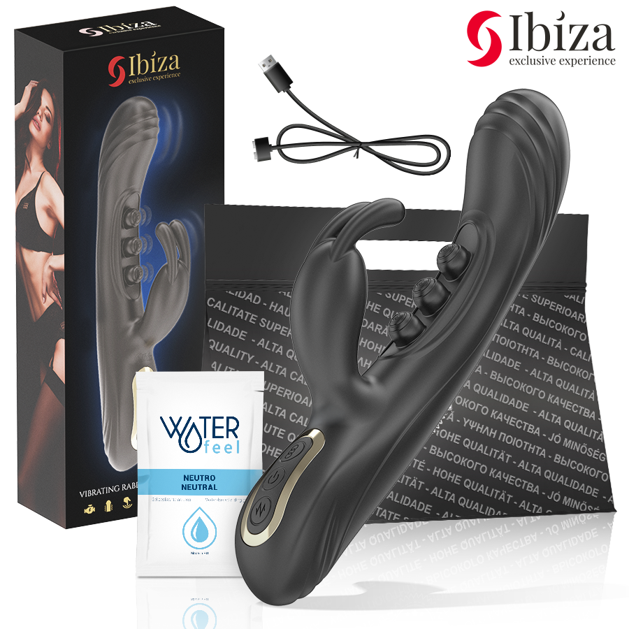 IBIZA - VIBRATING RABBIT WITH PULSATION - NOCTURNA DESIRES