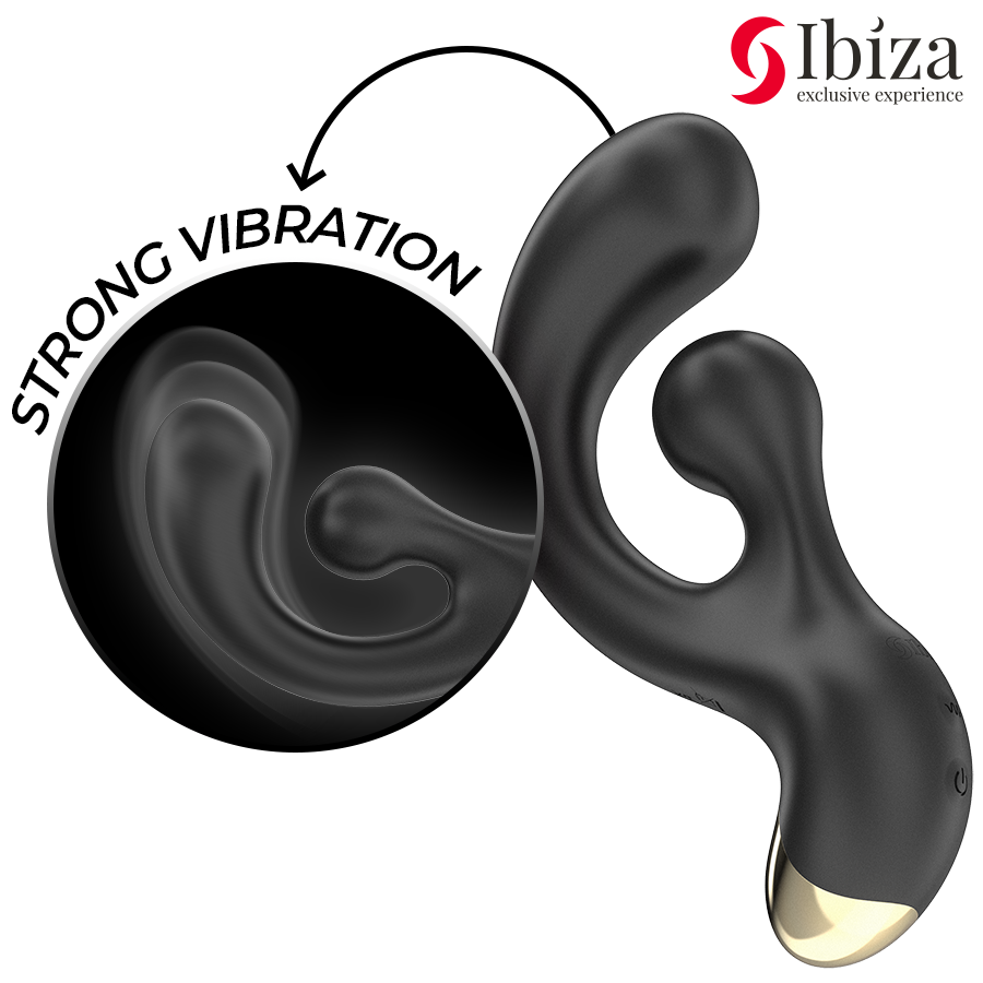 IBIZA - VIBRATING & ROTATING STIMULATOR - NOCTURNA DESIRES