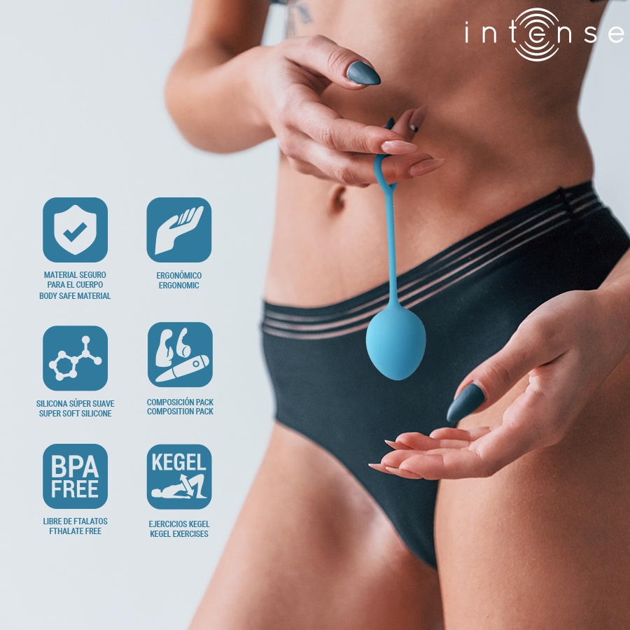 INTENSE - CHARLI KEGEL BALL KIT OCEAN BLUE - NOCTURNA DESIRES