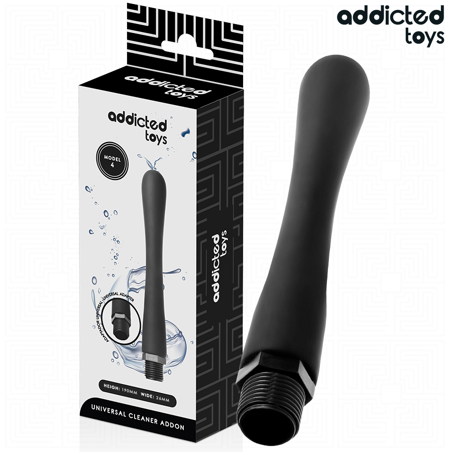 ADDICTED TOYS - ANAL CLEANER WITH UNIVERSAL ADAPTER MODEL 4 - NOCTURNA DESIRES
