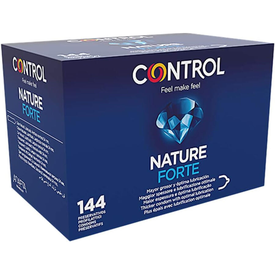 CONTROL - NATURE FORTE CONDOMS 144 UNITS CONTROL CONDOMS NOCTURNA DESIRES