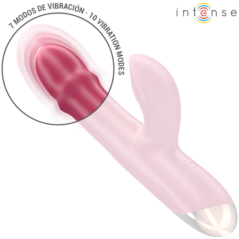 INTENSE - CHLOE MULTIFUNCTION VIBRATOR 3 IN 1 RED - NOCTURNA DESIRES