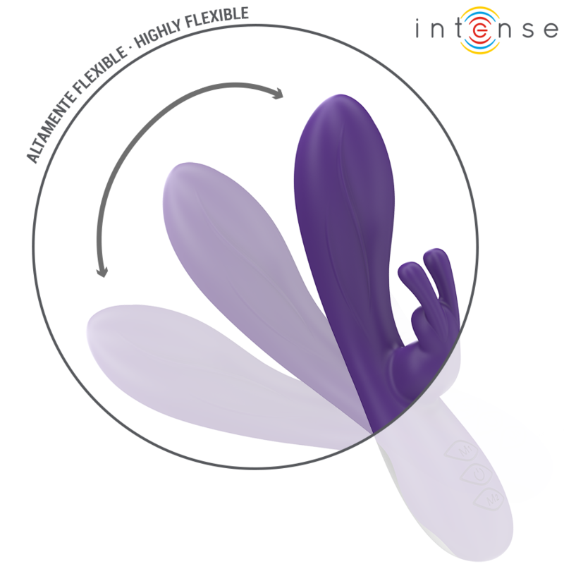 INTENSE - RANDALL RABBIT VIBRATOR 10 VIBRATIONS PURPLE - NOCTURNA DESIRES