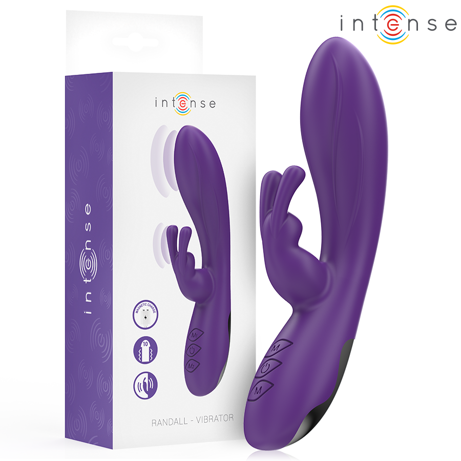 INTENSE - RANDALL RABBIT VIBRATOR 10 VIBRATIONS PURPLE - NOCTURNA DESIRES