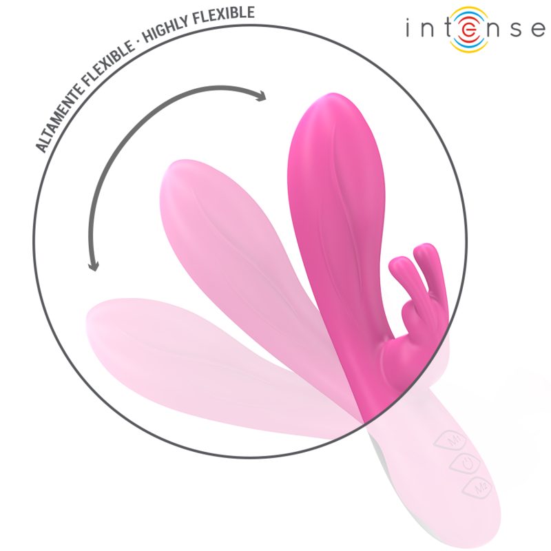 INTENSE - RANDALL RABBIT VIBRATOR 10 VIBRATIONS PINK - NOCTURNA DESIRES
