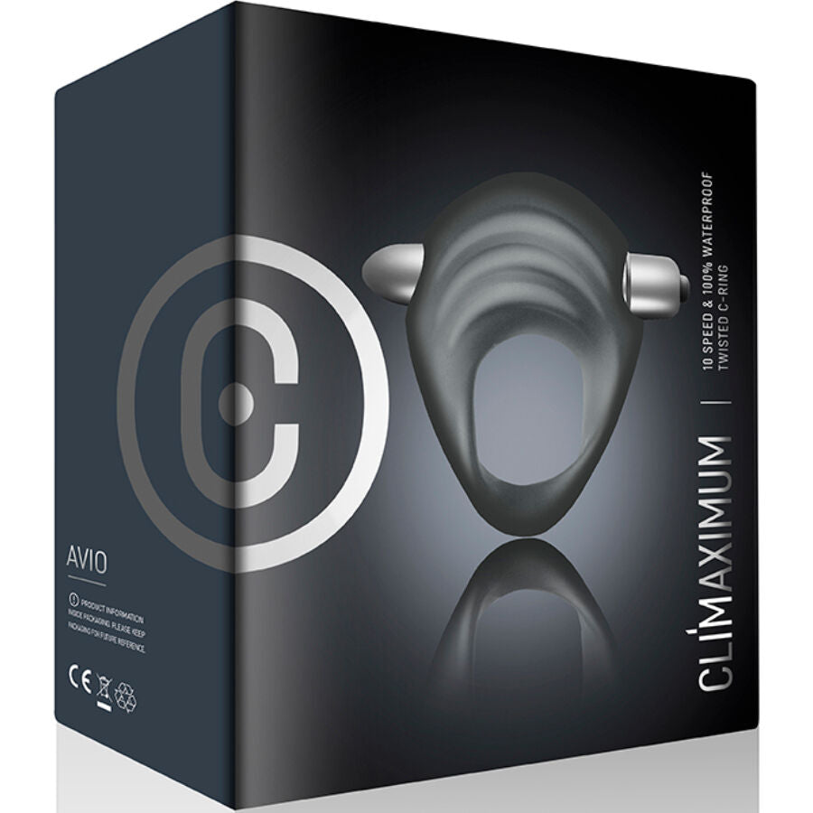 CLIMAXIMUM - AVIO BULLET VIBRATING COCK RING - NOCTURNA DESIRES