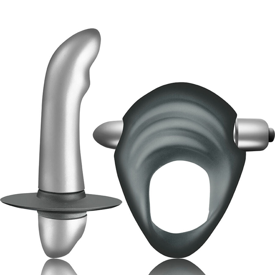 CLIMAXIMUM - ENTICE KIT COCK RING + PROSTATE VIBRATOR BEGINNERS - NOCTURNA DESIRES