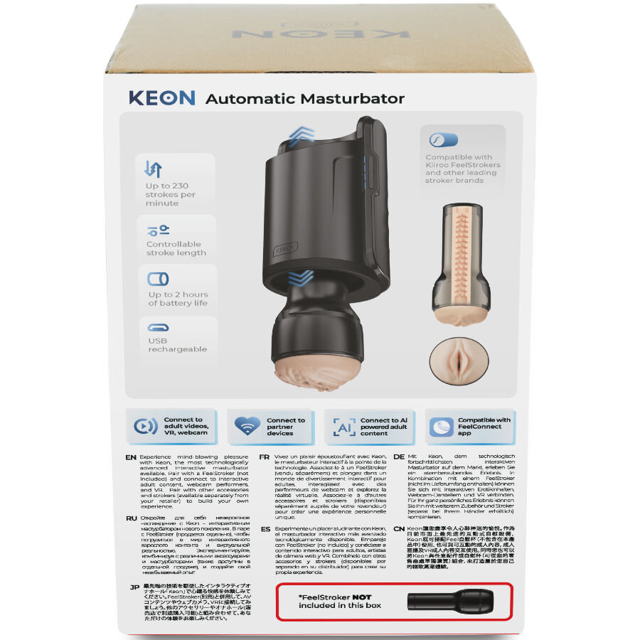 KIIROO - KEON WIFI AUTOMATIC MASTURBATOR - NOCTURNA DESIRES