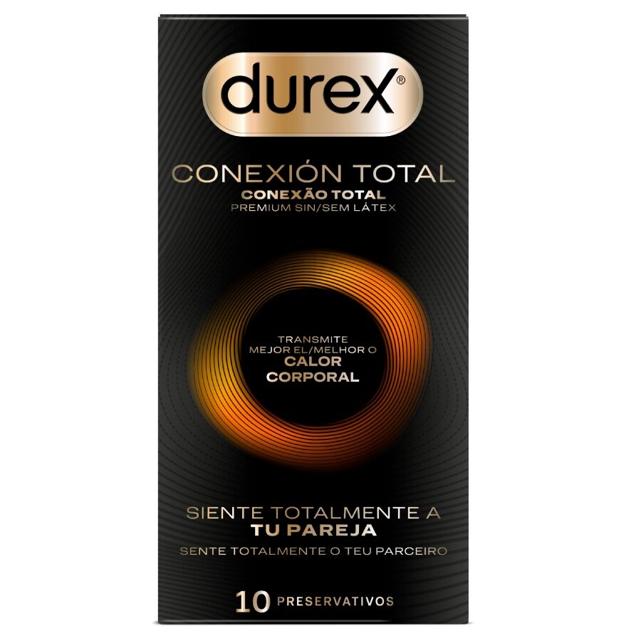 DUREX - TOTAL CONNECTION ULTRA FINE PLUS LATEX FREE 10 UNITS - NOCTURNA DESIRES