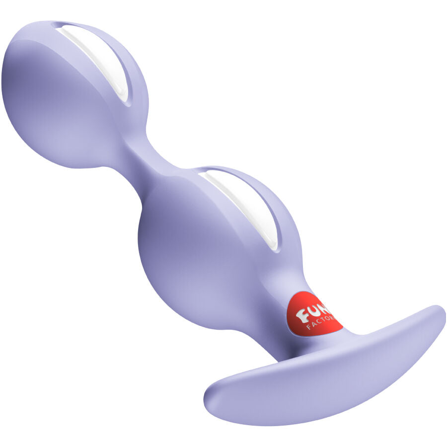 FUN FACTORY - B-BALLS DUO ANAL PLUG PURPLE - NOCTURNA DESIRES