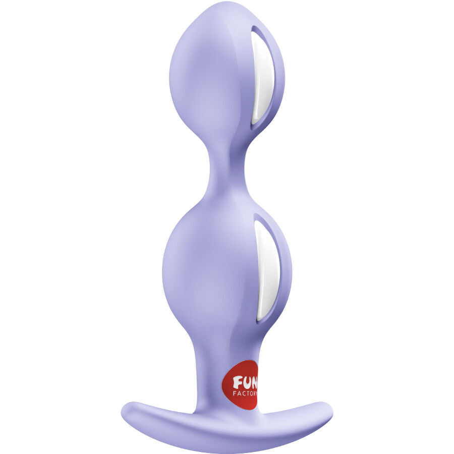 FUN FACTORY - B-BALLS DUO ANAL PLUG PURPLE - NOCTURNA DESIRES