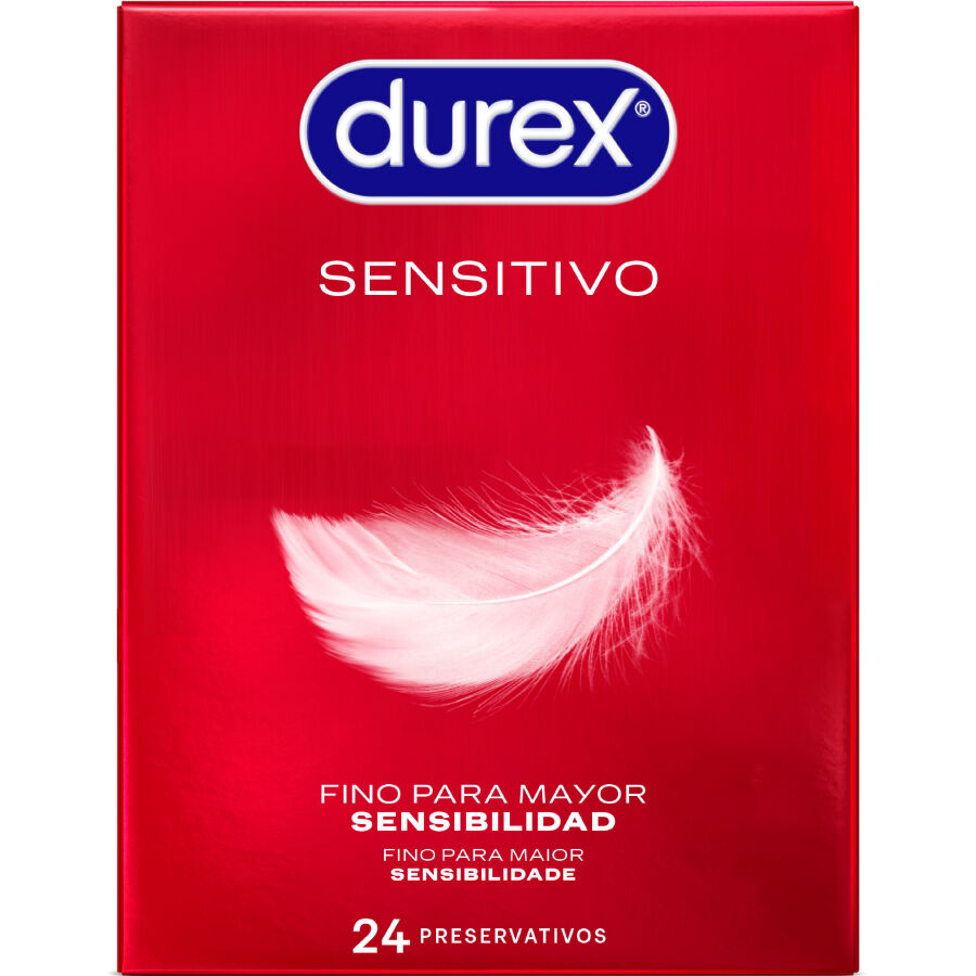 DUREX - SENSITIVE CONDOMS 24 UNITS DUREX CONDOMS NOCTURNA DESIRES