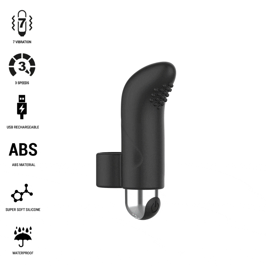 INTENSE - DAMIANO RECHARGEABLE FINGER STIMULATOR - NOCTURNA DESIRES