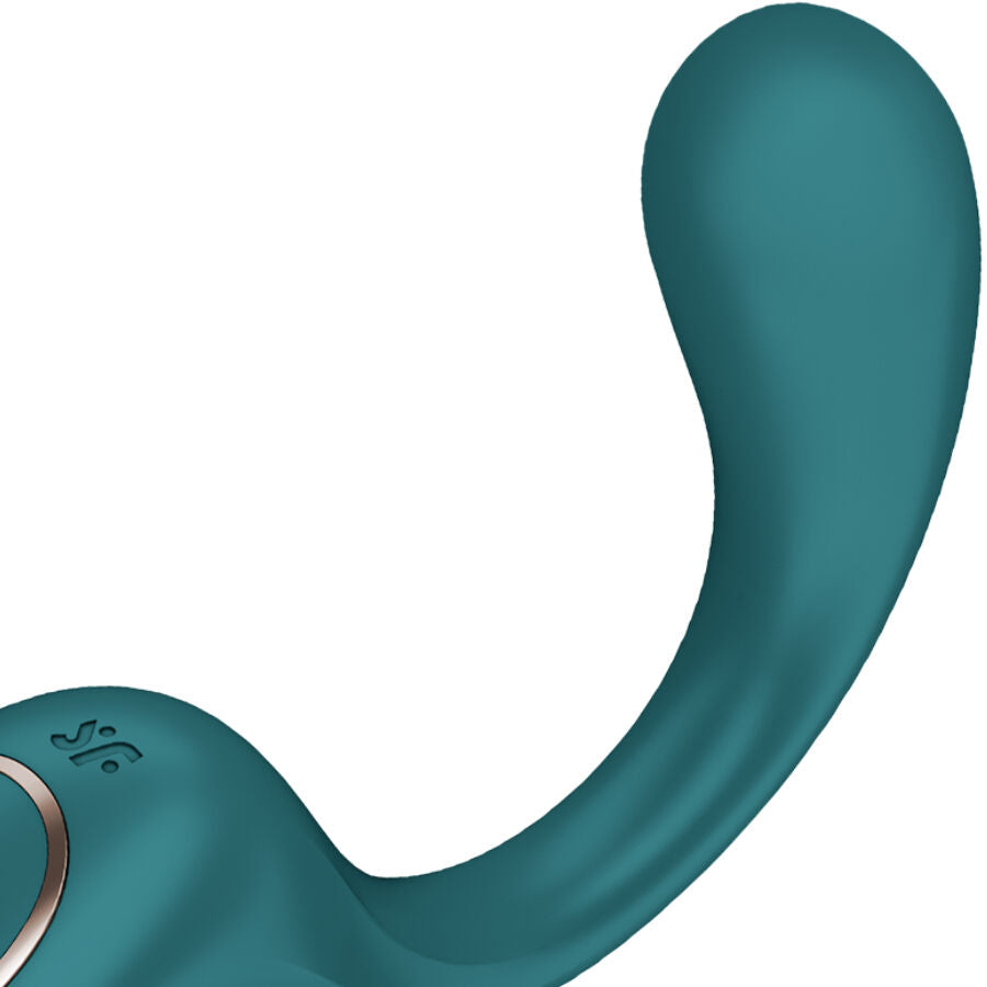 SATISFYER - G FOR GODDESS 2 RABBIT VIBRATOR BOTTLE GREEN - NOCTURNA DESIRES