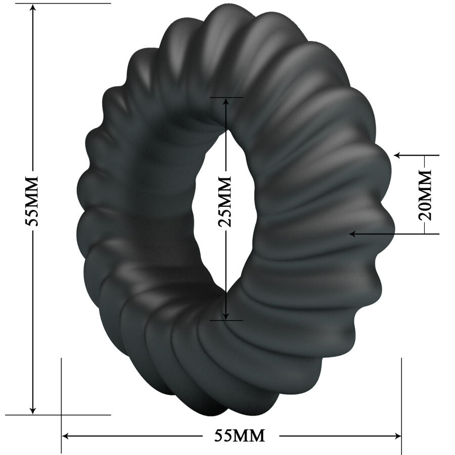 CRAZY BULL - FITZ SILICONE RING MODEL 8 - NOCTURNA DESIRES