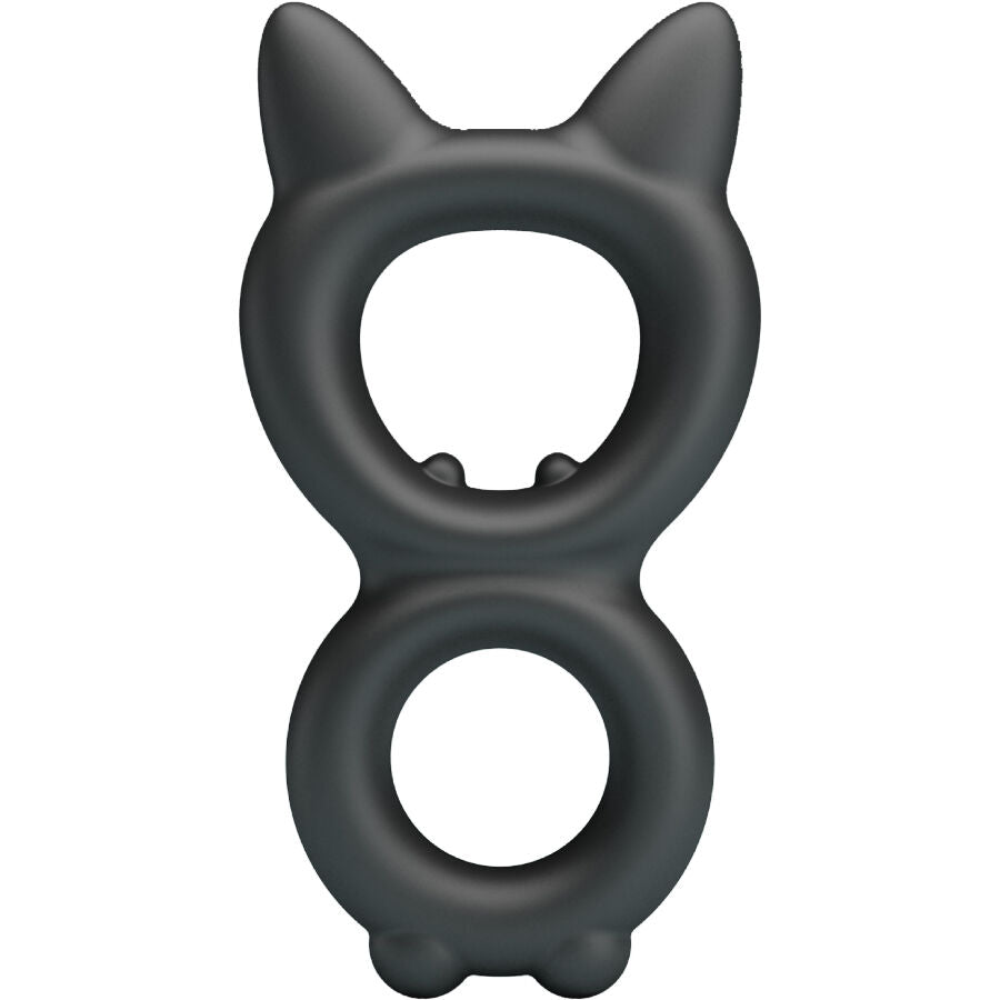 CRAZY BULL - TORAN DOUBLE SILICONE RING MODEL 20 - NOCTURNA DESIRES