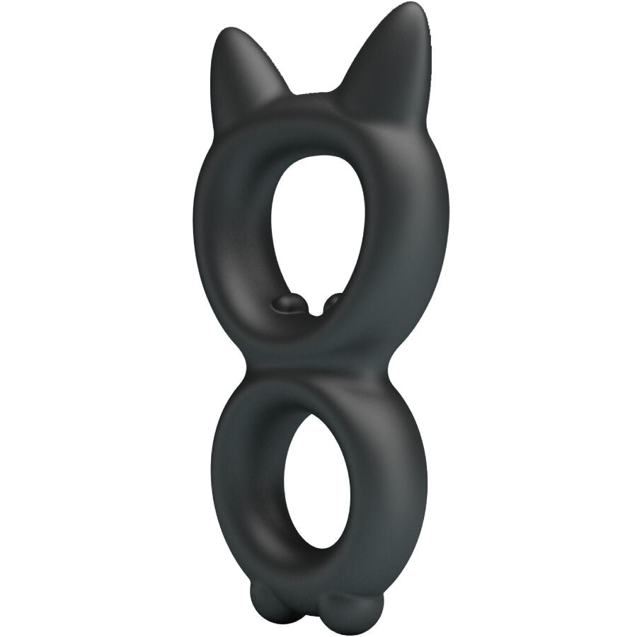 CRAZY BULL - TORAN DOUBLE SILICONE RING MODEL 20 - NOCTURNA DESIRES