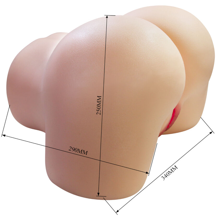 CRAZY BULL - JULIA REALISTIC FEMALE BUTT VAGINA AND ANAL 11 KG - NOCTURNA DESIRES