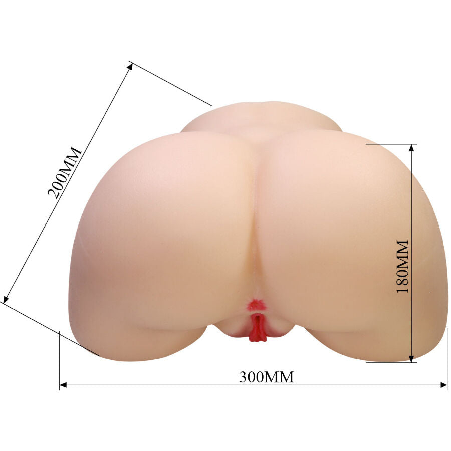 CRAZY BULL - OLIVIA REALISTIC FEMALE BUTT VAGINA AND ANAL 5.5 KG - NOCTURNA DESIRES