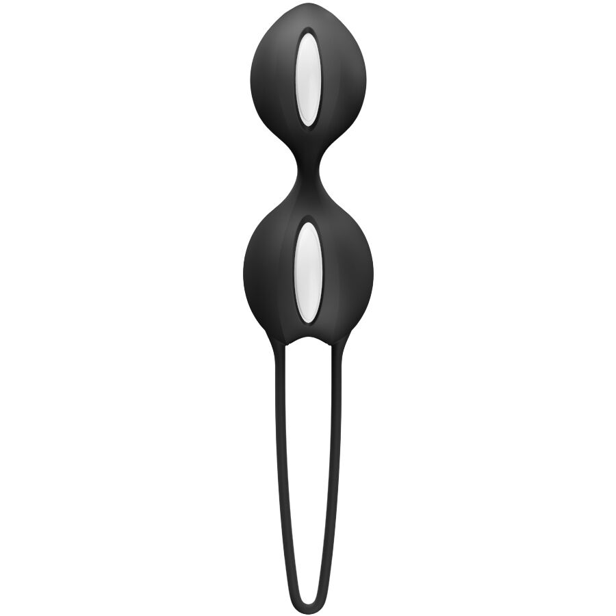 FUN FACTORY - SMARTBALLS DUO KEGEL BALLS BLACK - NOCTURNA DESIRES