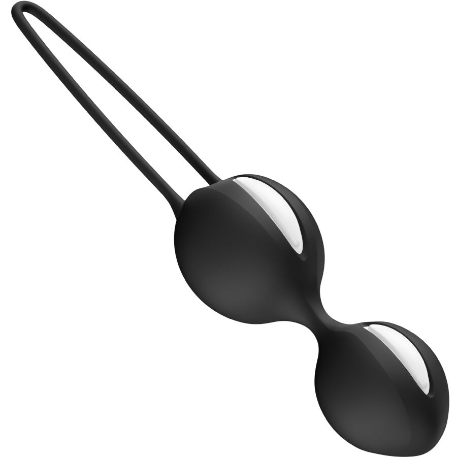 FUN FACTORY - SMARTBALLS DUO KEGEL BALLS BLACK - NOCTURNA DESIRES