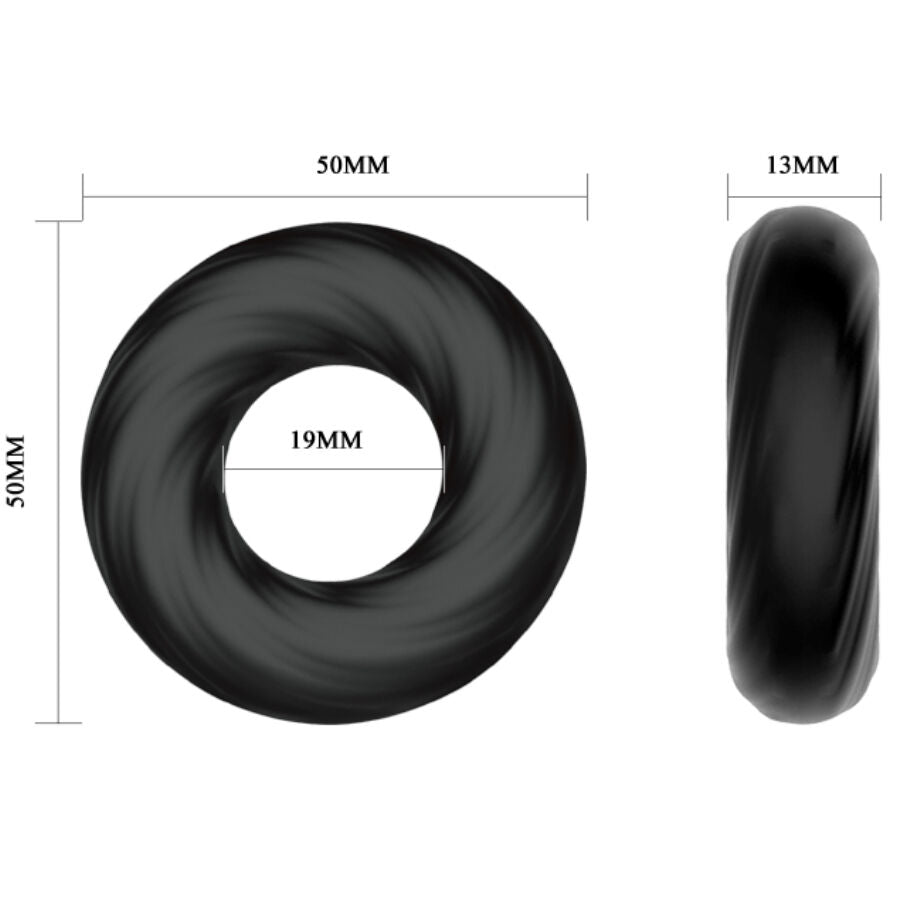 CRAZY BULL - SPIRAL SILICONE RING CRAZY BULL NOCTURNA DESIRES