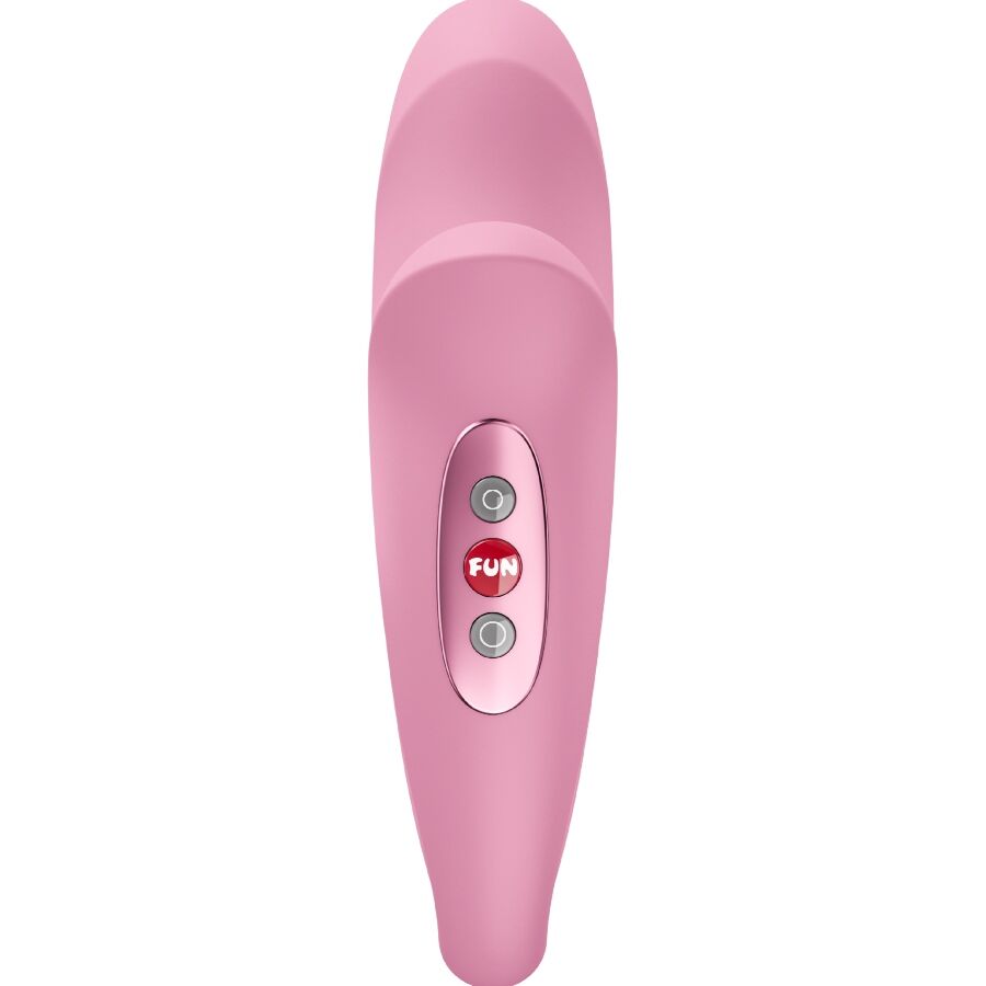 FUN FACTORY - VELOCE INSERTABLE DOUBLE AIR PULSE VIBRATOR ROSE - NOCTURNA DESIRES