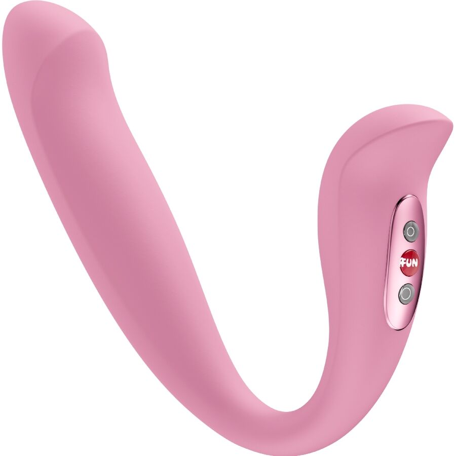 FUN FACTORY - VELOCE INSERTABLE DOUBLE AIR PULSE VIBRATOR ROSE - NOCTURNA DESIRES