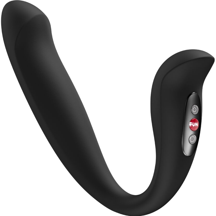 FUN FACTORY - VELOCE INSERTABLE DOUBLE AIR PULSE VIBRATOR BLACK - NOCTURNA DESIRES