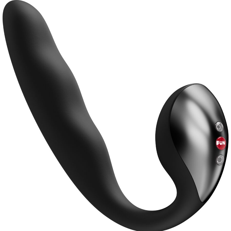 FUN FACTORY - ALLEGRO INSERTABLE DOUBLE AIR PULSE VIBRATOR BLACK - NOCTURNA DESIRES