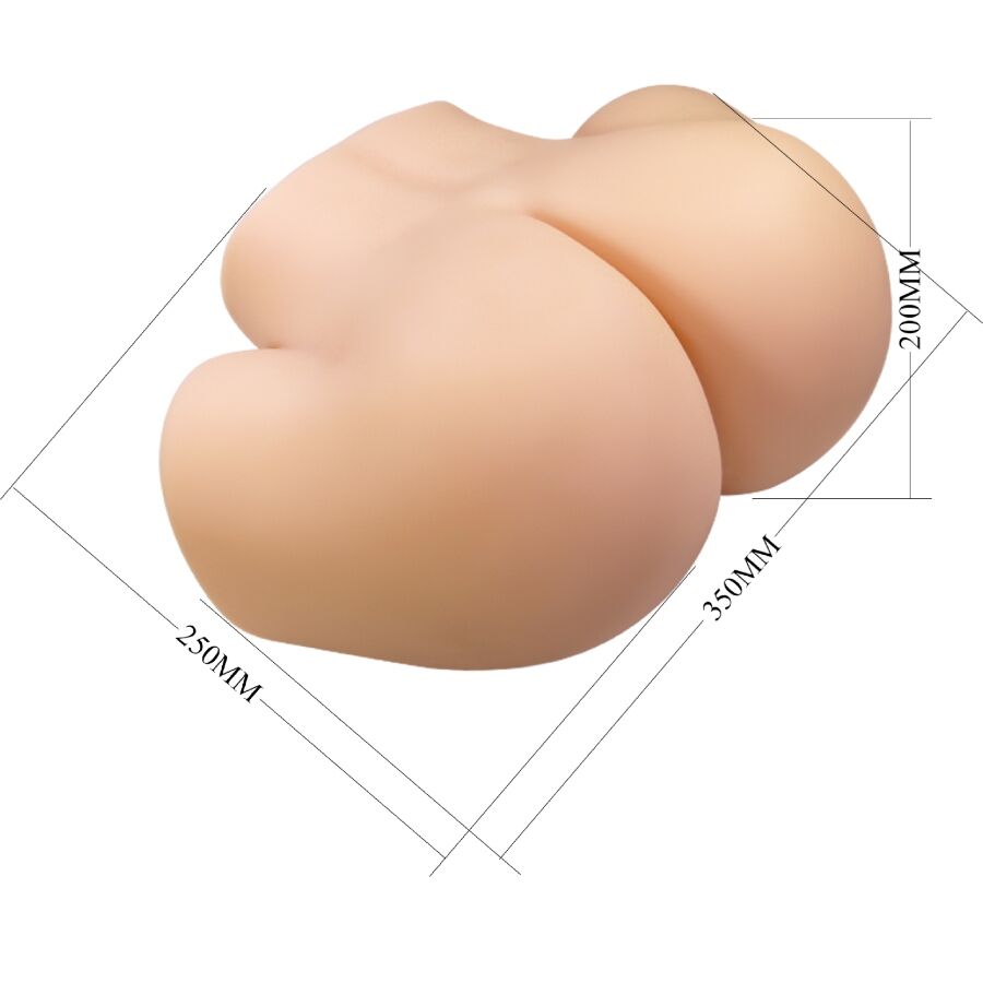 CRAZY BULL - ANAID REALISTIC FEMALE REAR VAGINA AND ANAL 7 KG - NOCTURNA DESIRES