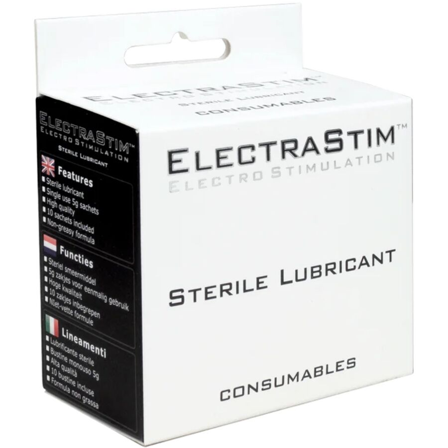 ELECTRASTIM - STERILE LUBRICANT 10 UNITS - NOCTURNA DESIRES