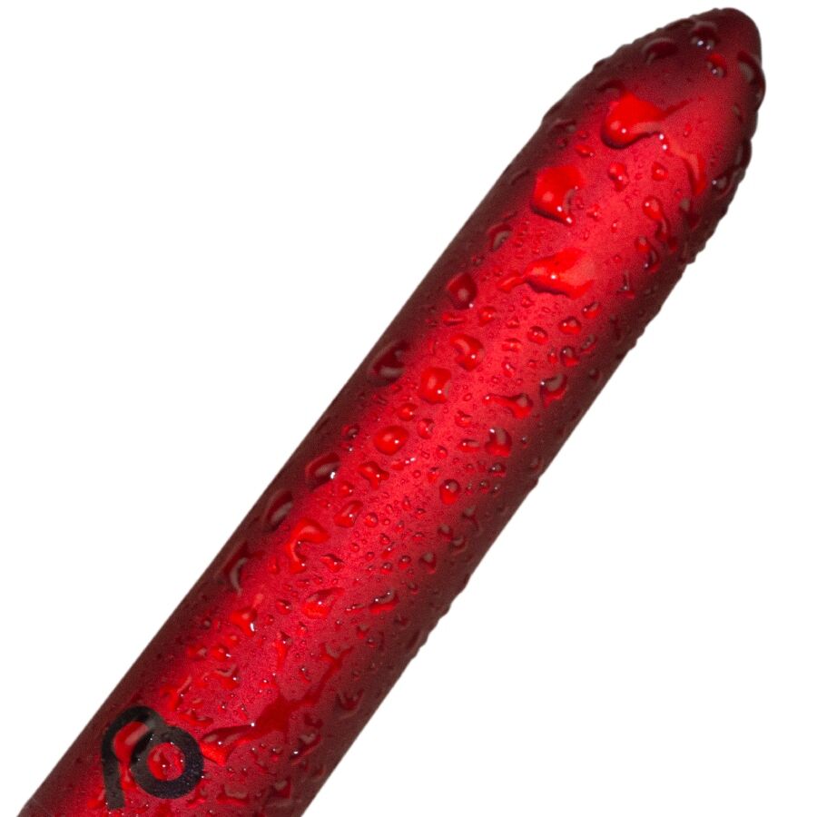 ROCKS-OFF - RECHARGEABLE VIBRATING BULLET POPPY RED - NOCTURNA DESIRES
