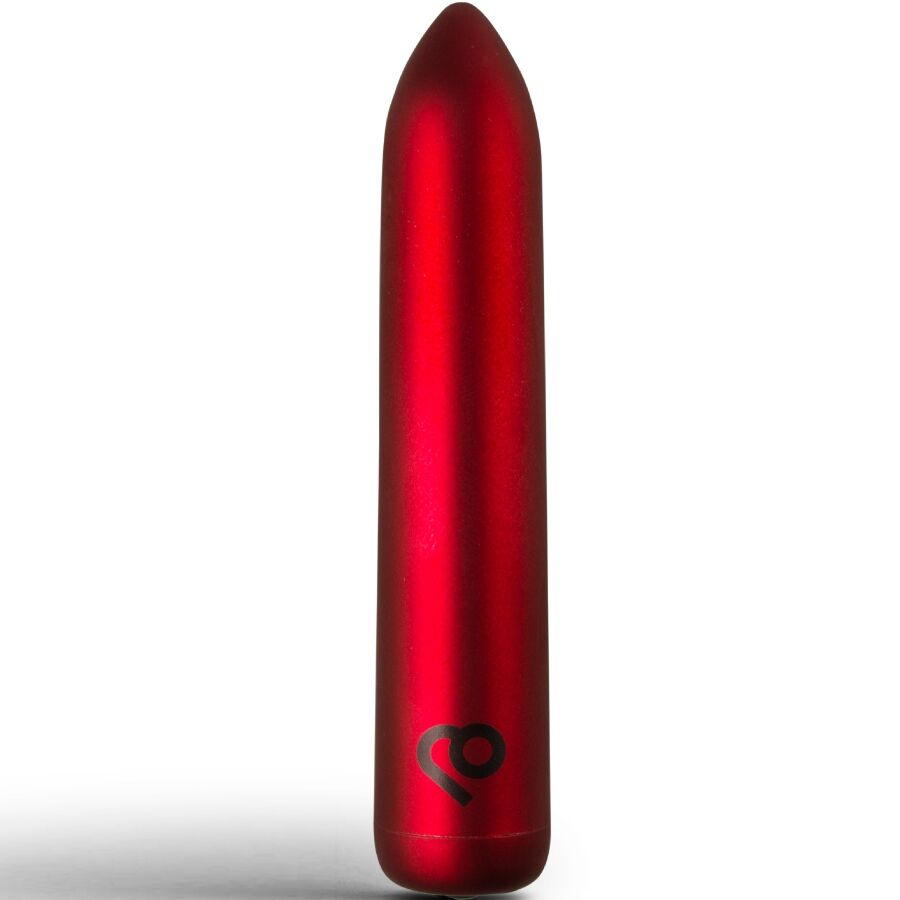 ROCKS-OFF - RECHARGEABLE VIBRATING BULLET POPPY RED - NOCTURNA DESIRES